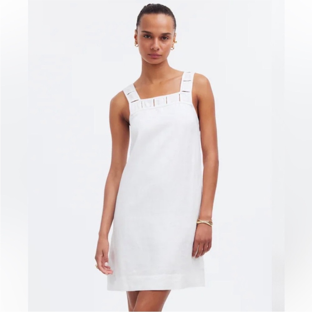 Madewell Dress 0 Linen White